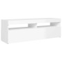 TV cabinet with bright white LED lights 120x35x40 cm by vidaXL, TV Furniture - Ref: Foro24-804379, Price: 100,26 €, Discount: %