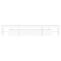 TV cabinet with LED lights white 230x36.5x40 cm by vidaXL, TV Furniture - Ref: Foro24-3152786, Price: 193,73 €, Discount: %