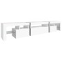 TV cabinet with white LED lights 215x36.5x40 cm by vidaXL, TV Furniture - Ref: Foro24-3152794, Price: 192,38 €, Discount: %