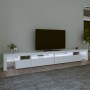 TV cabinet with LED lights white 290x36.5x40 cm by vidaXL, TV Furniture - Ref: Foro24-3152802, Price: 239,06 €, Discount: %