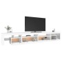 TV cabinet with LED lights white 290x36.5x40 cm by vidaXL, TV Furniture - Ref: Foro24-3152802, Price: 239,06 €, Discount: %