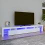 TV stand with white LED lights 260x36.5x40 cm by vidaXL, TV Furniture - Ref: Foro24-3152818, Price: 203,55 €, Discount: %