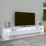 TV stand with white LED lights 260x36.5x40 cm by vidaXL, TV Furniture - Ref: Foro24-3152818, Price: 203,55 €, Discount: %