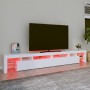 TV stand with white LED lights 260x36.5x40 cm by vidaXL, TV Furniture - Ref: Foro24-3152818, Price: 203,55 €, Discount: %