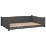 Cama para perros madera maciza de pino gris 105,5x75,5x28 cm de vidaXL, Camas para perros - Ref: Foro24-821464, Precio: 147,0...