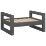 Cama para perros madera maciza de pino gris 55,5x45,5x28 cm de vidaXL, Camas para perros - Ref: Foro24-821469, Precio: 36,00 ...