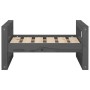 Cama para perros madera maciza de pino gris 55,5x45,5x28 cm de vidaXL, Camas para perros - Ref: Foro24-821469, Precio: 36,00 ...