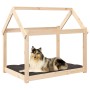 Cama para perros madera maciza de pino 101x70x90 cm de vidaXL, Camas para perros - Ref: Foro24-822212, Precio: 73,12 €, Descu...