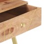 Mesa de centro de madera maciza de sheesham 95x50x42 cm de vidaXL, Mesas de centro - Ref: Foro24-286149, Precio: 118,99 €, De...