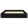 Cama para perros madera maciza de pino negro 71,5x54x9 cm de vidaXL, Camas para perros - Ref: Foro24-820860, Precio: 28,99 €,...