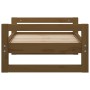 Cama para perros madera maciza pino marrón miel 65,5x50,5x28 cm de vidaXL, Camas para perros - Ref: Foro24-821475, Precio: 37...