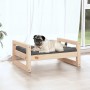 Cama para perros madera maciza de pino 65,5x50,5x28 cm de vidaXL, Camas para perros - Ref: Foro24-821472, Precio: 40,99 €, De...