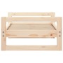 Cama para perros madera maciza de pino 65,5x50,5x28 cm de vidaXL, Camas para perros - Ref: Foro24-821472, Precio: 40,99 €, De...