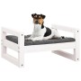 Cama para perros madera maciza de pino blanco 55,5x45,5x28 cm de vidaXL, Camas para perros - Ref: Foro24-821468, Precio: 43,8...