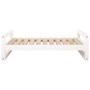 Dog bed solid white pine wood 95.5x65.5x28 cm by vidaXL, Beds for dogs - Ref: Foro24-821483, Price: 73,08 €, Discount: %