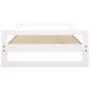 Dog bed solid white pine wood 95.5x65.5x28 cm by vidaXL, Beds for dogs - Ref: Foro24-821483, Price: 73,08 €, Discount: %