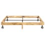 Solid mango wood bed frame 180x200 cm by vidaXL, Beds and slatted bases - Ref: Foro24-285915, Price: 243,49 €, Discount: %