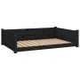 Cama para perros madera maciza de pino negro 105,5x75,5x28 cm de vidaXL, Camas para perros - Ref: Foro24-821466, Precio: 119,...