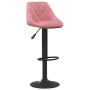 Küchenhocker 2 Einheiten rosa Samt von vidaXL, Küchenhocker - Ref: Foro24-335354, Preis: 134,99 €, Rabatt: %