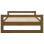 Solid pine wood dog bed in honey brown color, 95.5x65.5x28 cm by vidaXL, Beds for dogs - Ref: Foro24-821485, Price: 54,04 €, ...