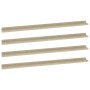 Wall shelves 4 units Sonoma oak 115x9x3 cm by vidaXL, Shelves and shelves - Ref: Foro24-326688, Price: 47,18 €, Discount: %