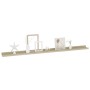 Wall shelves 4 units Sonoma oak 115x9x3 cm by vidaXL, Shelves and shelves - Ref: Foro24-326688, Price: 47,18 €, Discount: %