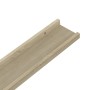 Wall shelves 4 units Sonoma oak 115x9x3 cm by vidaXL, Shelves and shelves - Ref: Foro24-326688, Price: 47,18 €, Discount: %