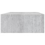 Wall shelf with gray concrete MDF drawer 40x23.5x10 cm by vidaXL, Shelves and shelves - Ref: Foro24-330251, Price: 33,01 €, D...