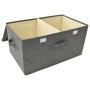 Aufbewahrungsboxen 2 Einheiten anthrazitgrauer Stoff 50x30x25 cm von vidaXL, Aufbewahrungskörbe - Ref: Foro24-332913, Preis: ...