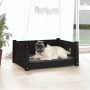 Hundebett aus massivem Schwarzkiefernholz 65,5x50,5x28 cm von vidaXL, Betten für Hunde - Ref: Foro24-821451, Preis: 58,46 €, ...