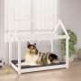 Massives Kiefernholz Hundebett Weiß 101x70x90 cm von vidaXL, Betten für Hunde - Ref: Foro24-822213, Preis: 86,99 €, Rabatt: %