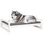 Cama para perros madera maciza de pino blanco 105,5x75,5x28 cm de vidaXL, Camas para perros - Ref: Foro24-821488, Precio: 77,...