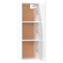 TV furniture set 5 pieces glossy white plywood by vidaXL, TV Furniture - Ref: Foro24-3114442, Price: 156,57 €, Discount: %