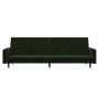 Sofá cama de 2 plazas terciopelo verde oscuro de vidaXL, Sofás - Ref: Foro24-337312, Precio: 205,81 €, Descuento: %