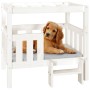 Cama para perros madera maciza de pino blanco 75,5x63,5x70 cm de vidaXL, Camas para perros - Ref: Foro24-822378, Precio: 96,7...