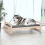 Massivholz Kiefer Hundebett 105,5x75,5x28 cm von vidaXL, Betten für Hunde - Ref: Foro24-821487, Preis: 72,89 €, Rabatt: %