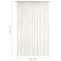 Cortina de macramé algodón 140x240 cm de vidaXL, Cortinas y visillos - Ref: Foro24-323976, Precio: 48,48 €, Descuento: %