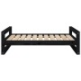 Dog bed solid black pine wood 95.5x65.5x28 cm by vidaXL, Beds for dogs - Ref: Foro24-821486, Price: 60,99 €, Discount: %