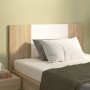 White and oak plywood bed headboard 120x1.5x80 cm by vidaXL, Headboards and footboards - Ref: Foro24-811030, Price: 58,99 €, ...