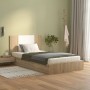 Cabecero cama madera contrachapada blanco y roble 120x1,5x80 cm de vidaXL, Cabeceros y pies de cama - Ref: Foro24-811030, Pre...