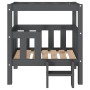 Dog bed solid gray pine wood 65.5x43x70 cm by vidaXL, Beds for dogs - Ref: Foro24-822374, Price: 65,74 €, Discount: %