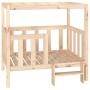 Dog bed solid pine wood 105.5x83.5x100 cm by vidaXL, Beds for dogs - Ref: Foro24-822387, Price: 112,58 €, Discount: %