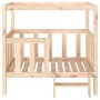 Dog bed solid pine wood 105.5x83.5x100 cm by vidaXL, Beds for dogs - Ref: Foro24-822387, Price: 112,58 €, Discount: %