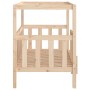 Dog bed solid pine wood 105.5x83.5x100 cm by vidaXL, Beds for dogs - Ref: Foro24-822387, Price: 112,58 €, Discount: %