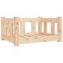 Solid pine wood dog bed 55.5x45.5x28 cm by vidaXL, Beds for dogs - Ref: Foro24-833251, Price: 38,10 €, Discount: %