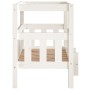 Dog bed solid white pine wood 65.5x43x70 cm by vidaXL, Beds for dogs - Ref: Foro24-822373, Price: 80,01 €, Discount: %