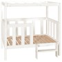 Dog bed solid white pine wood 105.5x83.5x100 cm by vidaXL, Beds for dogs - Ref: Foro24-822388, Price: 111,72 €, Discount: %