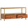 Solid acacia wood sideboard 90x30x45 cm by vidaXL, Sideboards - Ref: Foro24-286176, Price: 147,99 €, Discount: %