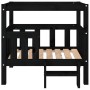 Cama para perros madera maciza de pino negro 75,5x63,5x70 cm de vidaXL, Camas para perros - Ref: Foro24-822381, Precio: 89,78...