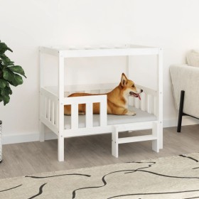 Cama para perros madera maciza de pino blanco 95,5x73,5x900 cm de vidaXL, Camas para perros - Ref: Foro24-822383, Precio: 115...